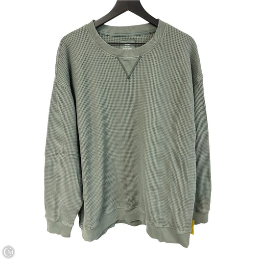 Top Long Sleeve By Aerie In Green, Size: Xl