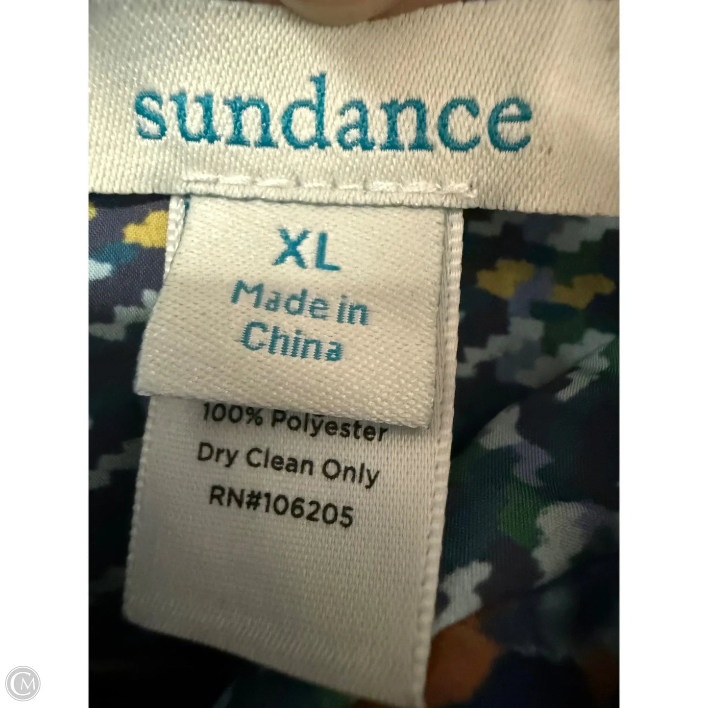 Vest Puffer & Quilted By Sundance In Blue, Size: Xl