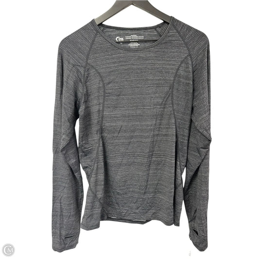 Athletic Top Long Sleeve Crewneck By Zyia In Grey, Size: Xl
