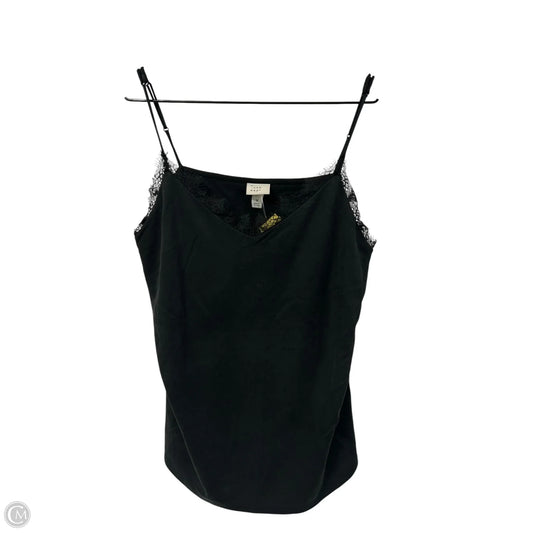 Top Sleeveless By A New Day In Black, Size: M