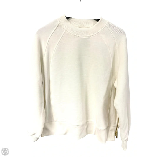 Sweatshirt Crewneck By Varley In White, Size: S