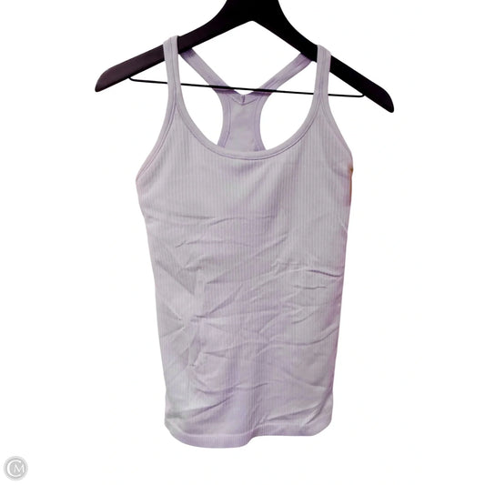 Athletic Tank Top By Lululemon In Mauve, Size: 8