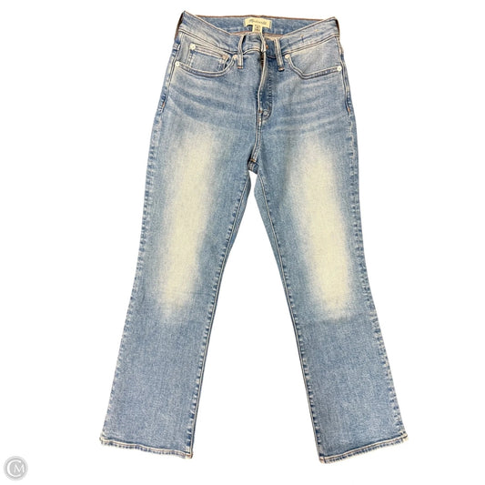 Jeans Straight By Madewell In Blue Denim, Size: 4