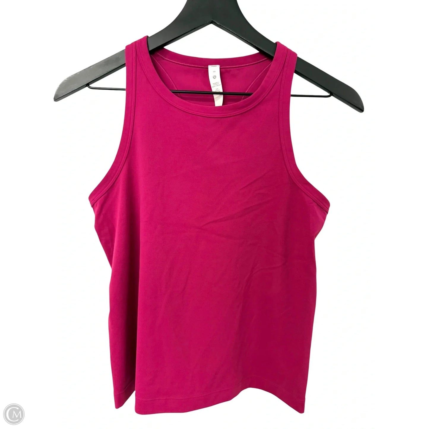 Athletic Tank Top By Lululemon In Pink, Size: 10