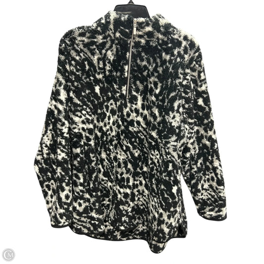 Sweatshirt Collar By Livi Active In Blue & Grey, Size: Xxl