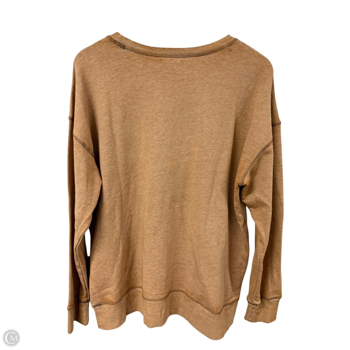 Sweatshirt Crewneck By Maurices In Brown, Size: Xl
