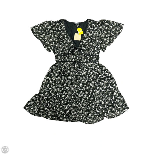 Dress Casual Short By Blu Pepper In Black & White, Size: M