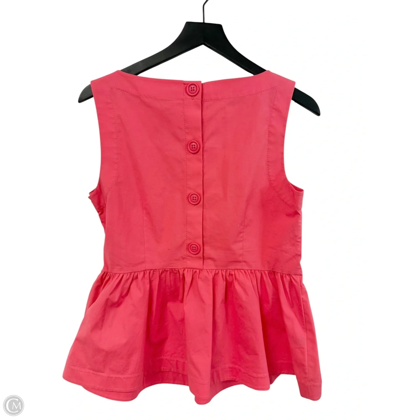 Top Sleeveless Designer By Kate Spade In Pink, Size: 8