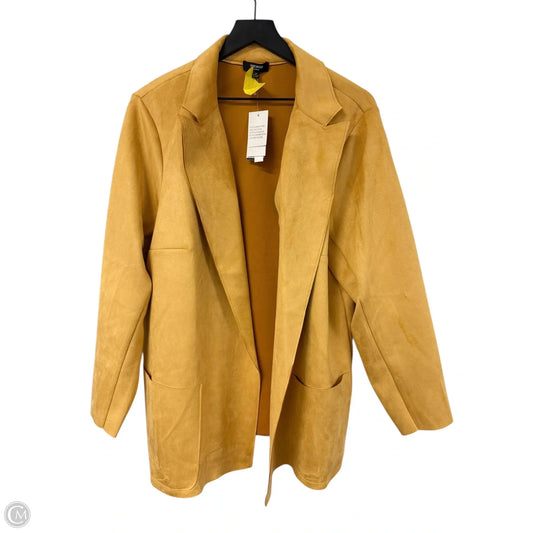 Blazer By Premise In Yellow, Size: 2x