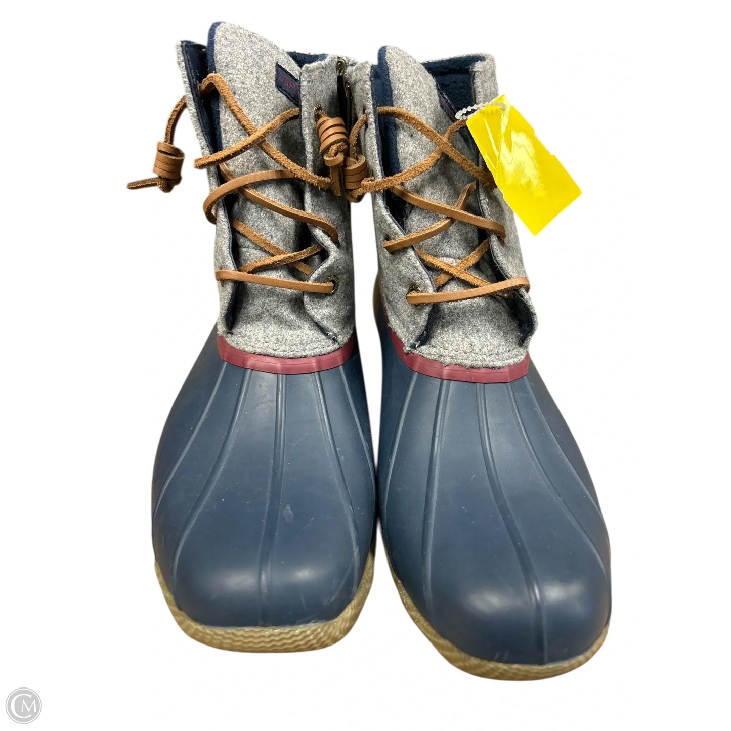 Boots Snow By Sperry In Blue & Grey, Size: 10