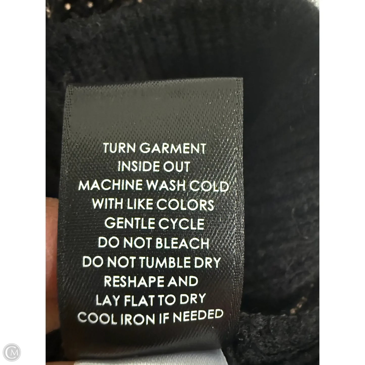 Sweater By Torrid In Black & Gold, Size: 2x