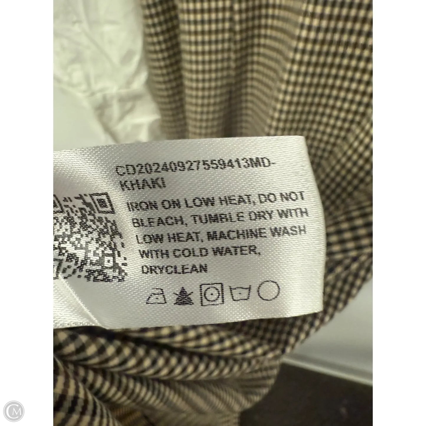 Dress Casual Maxi By Cider In Tan & White, Size: 1x