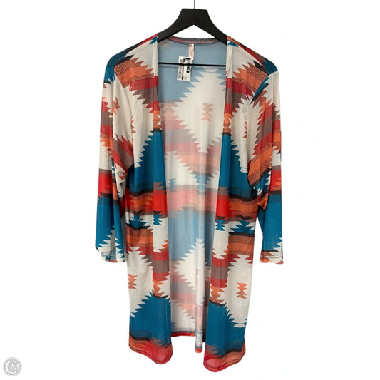 Kimono By Clothes Mentor In Multi-colored, Size: S