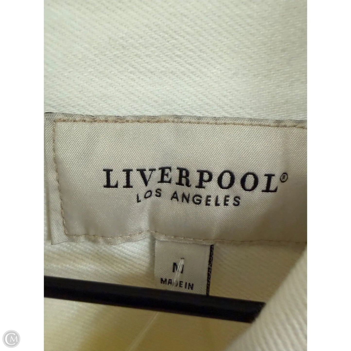 Vest Other By Liverpool In White Denim, Size: M