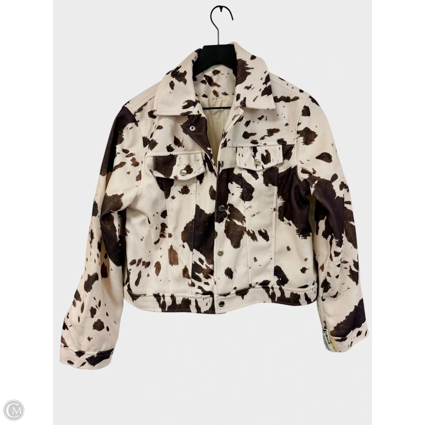 Jacket Other By Cmf In Brown & White, Size: L