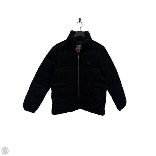 Coat Puffer & Quilted By Levis In Black, Size: M