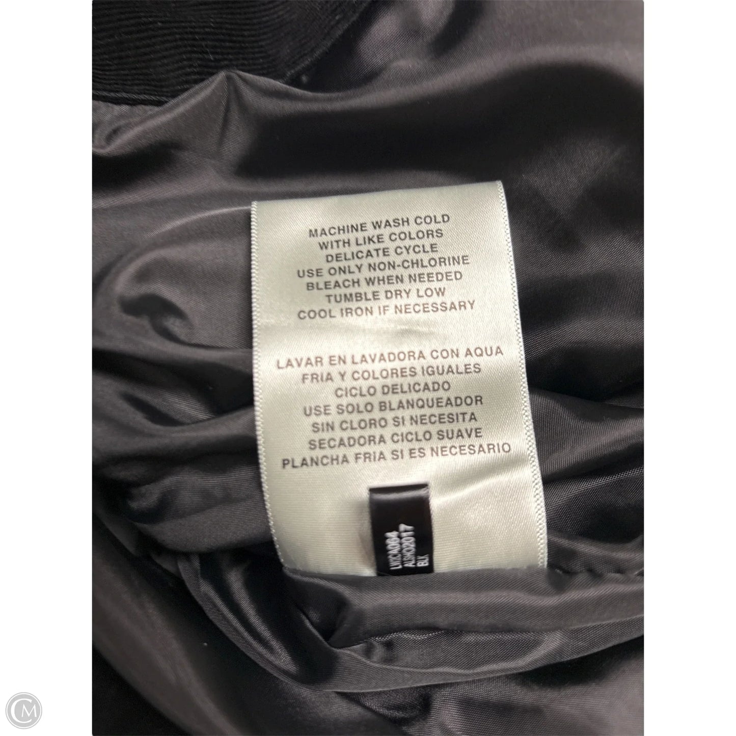 Coat Puffer & Quilted By Levis In Black, Size: M