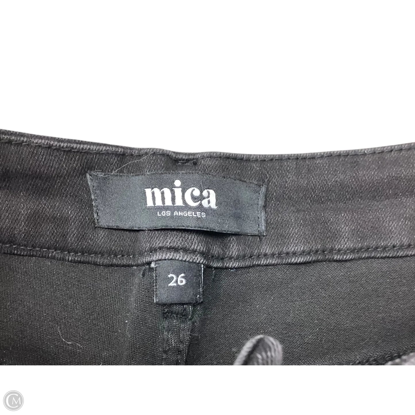 Jeans Wide Leg By Cmc In Black Denim, Size: 2