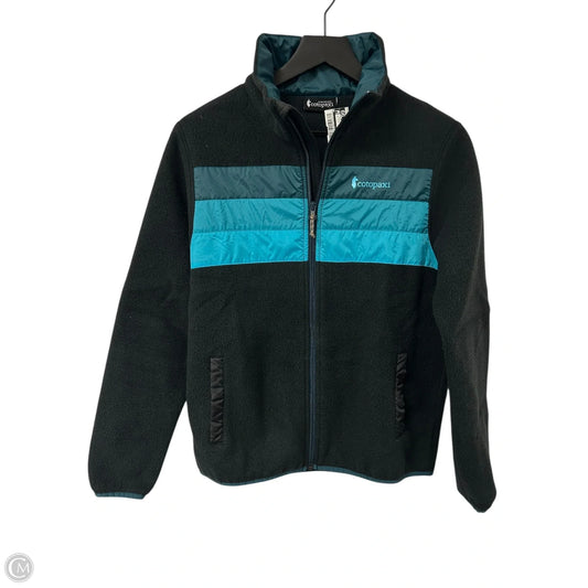 Jacket Fleece By Cotopaxi In Black & Blue, Size: S
