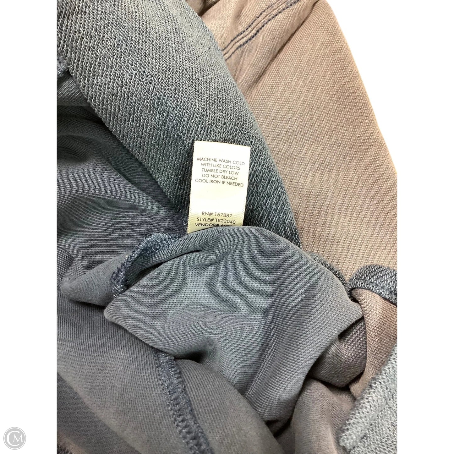 Sweatshirt Hoodie By Bke In Blue, Size: M