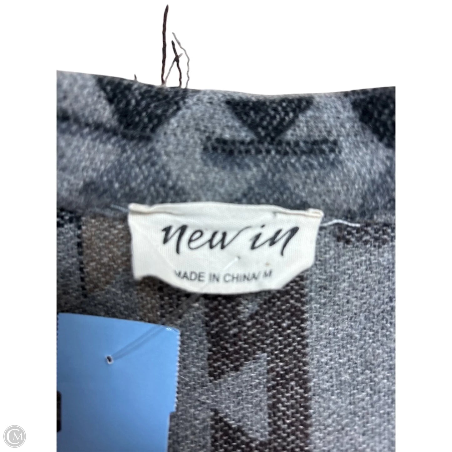 Jacket Shirt By New In In Grey, Size: M