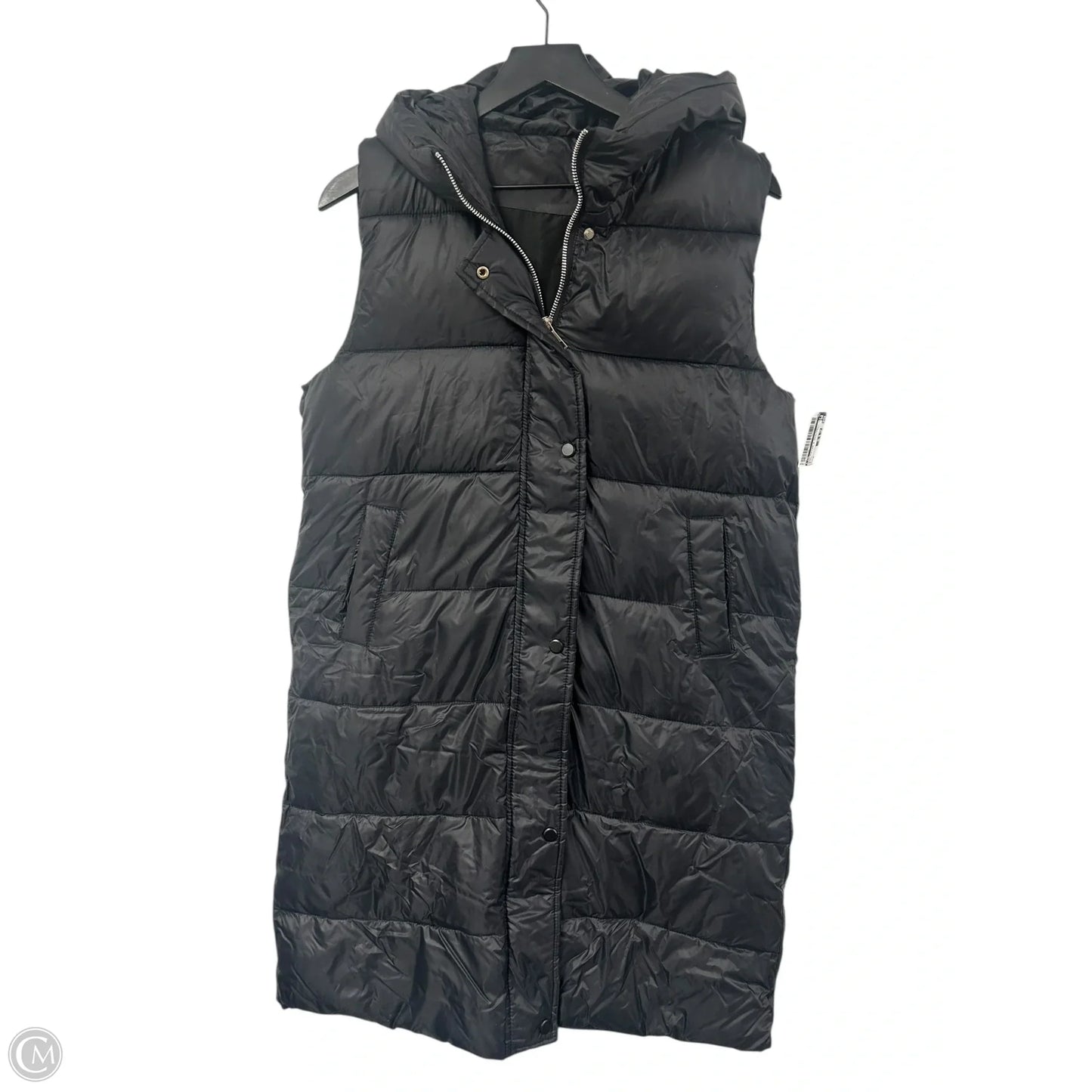 Vest Puffer & Quilted By Cmf In Black, Size: M