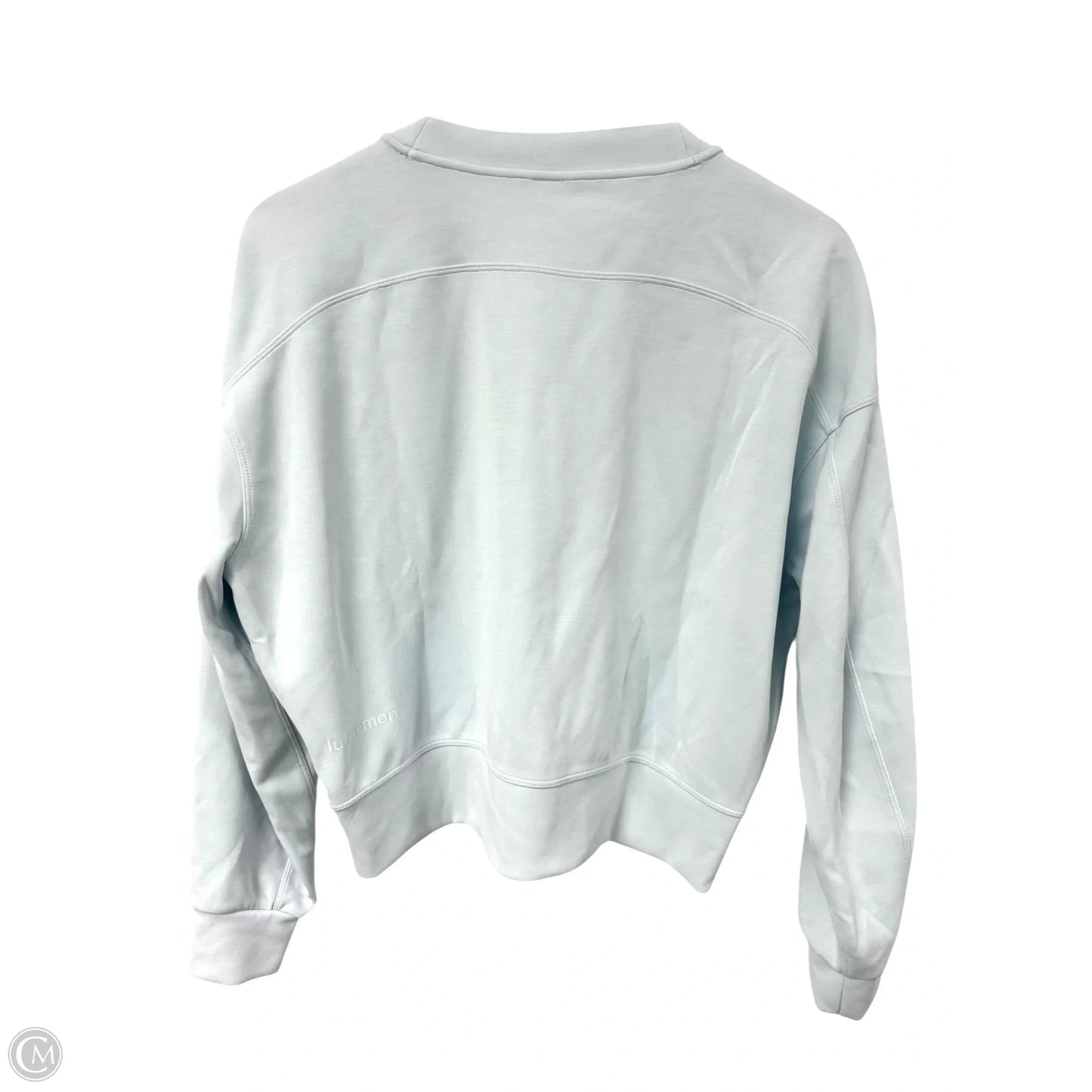 Athletic Sweatshirt Crewneck By Lululemon In Blue, Size: 6