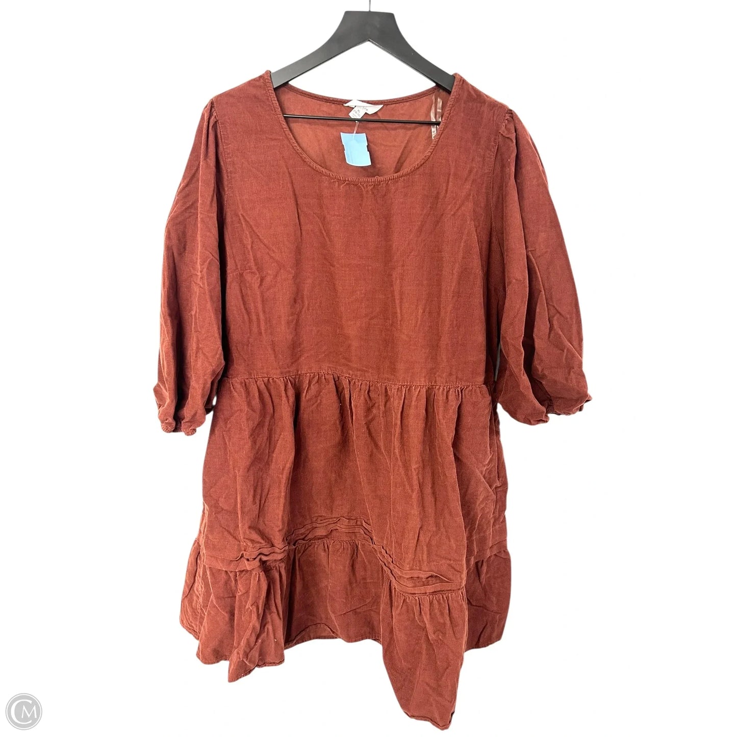 Dress Casual Short By Time And Tru In Brown, Size: Xl