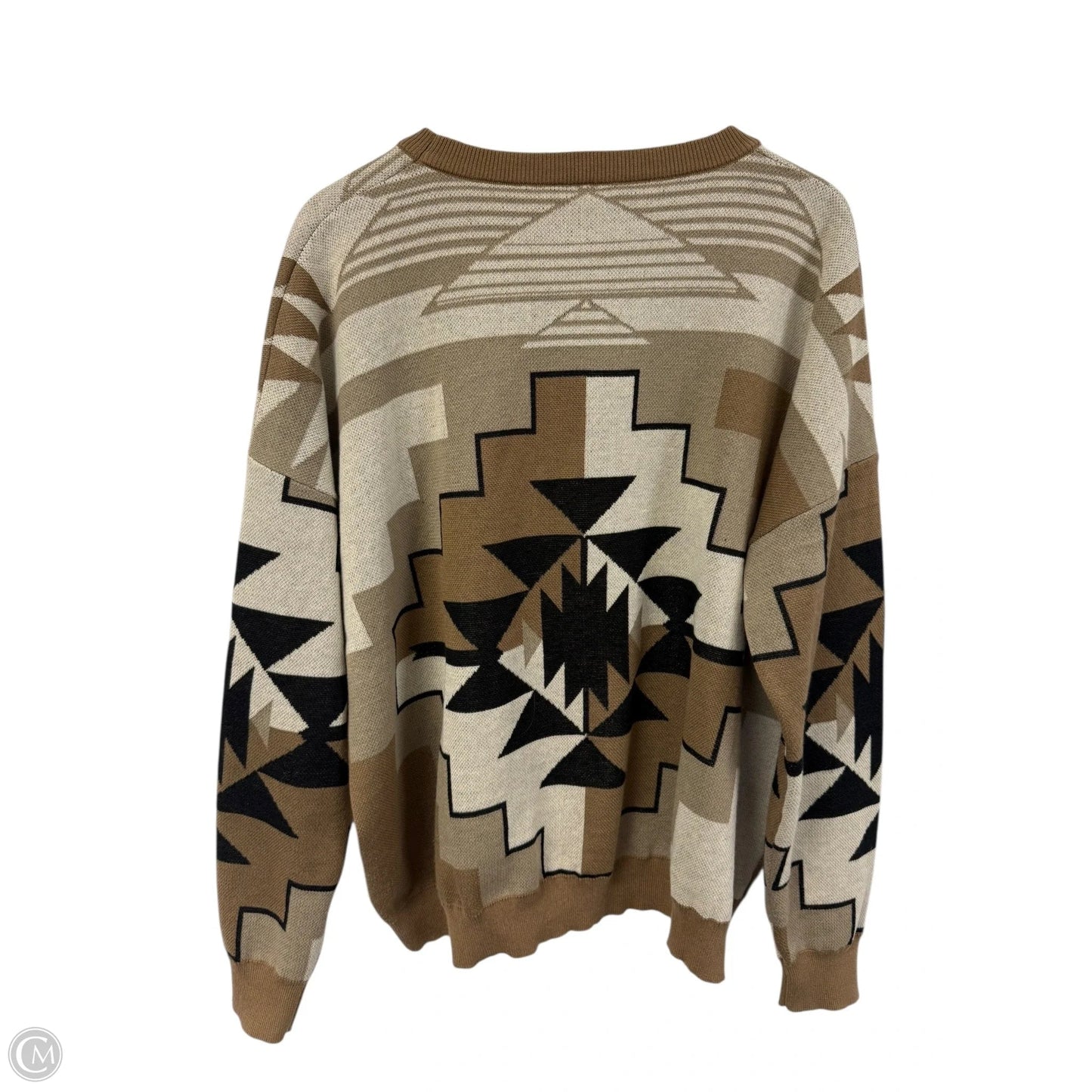 Sweater By Cmc In Brown, Size: L