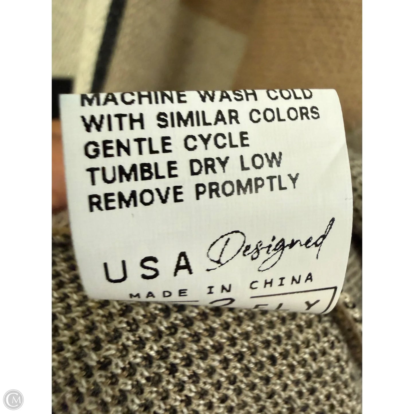 Sweater By Cmc In Brown, Size: L