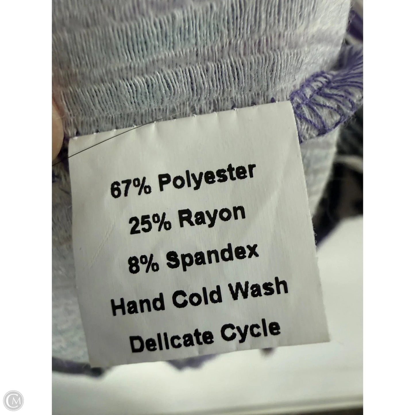 Top Long Sleeve By Clothes Mentor In Purple, Size: L