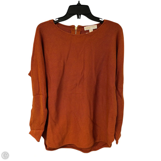 Sweater By Michael By Michael Kors In Orange, Size: L