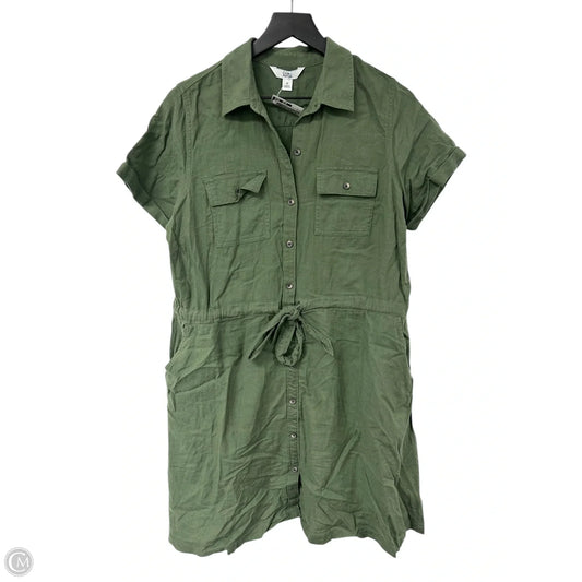 Dress Casual Short By Croft And Barrow In Green, Size: M