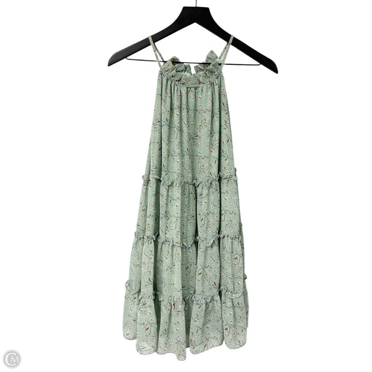 Dress Casual Short By She + Sky In Green, Size: S