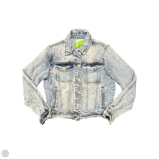 Jacket Denim By Cmc In Blue Denim, Size: S