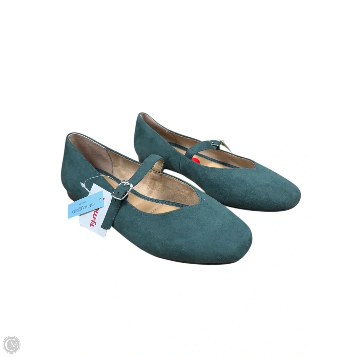 Shoes Flats By Cynthia Rowley In Green, Size: 10