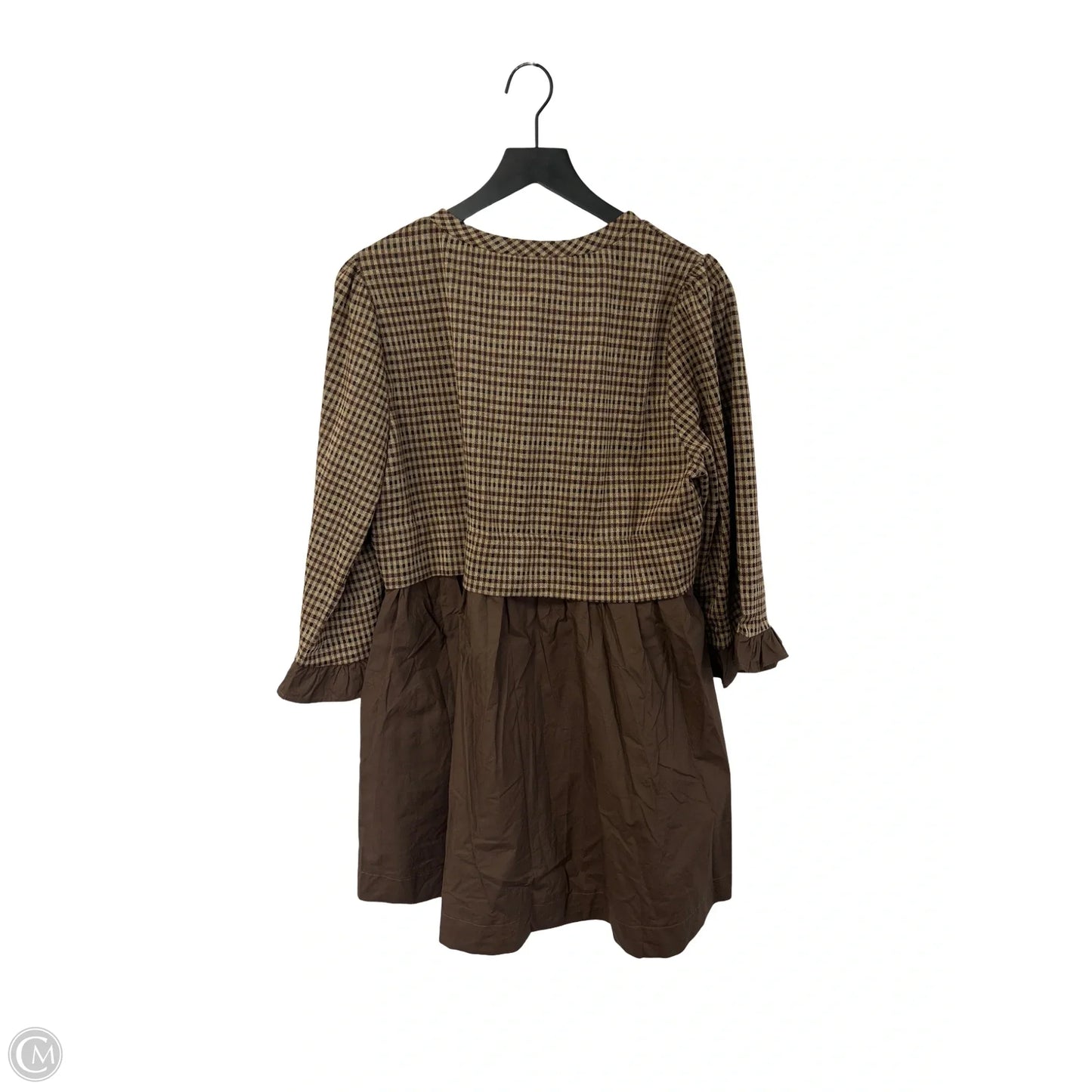 Dress Party Short By Jodifl In Brown & Tan, Size: L