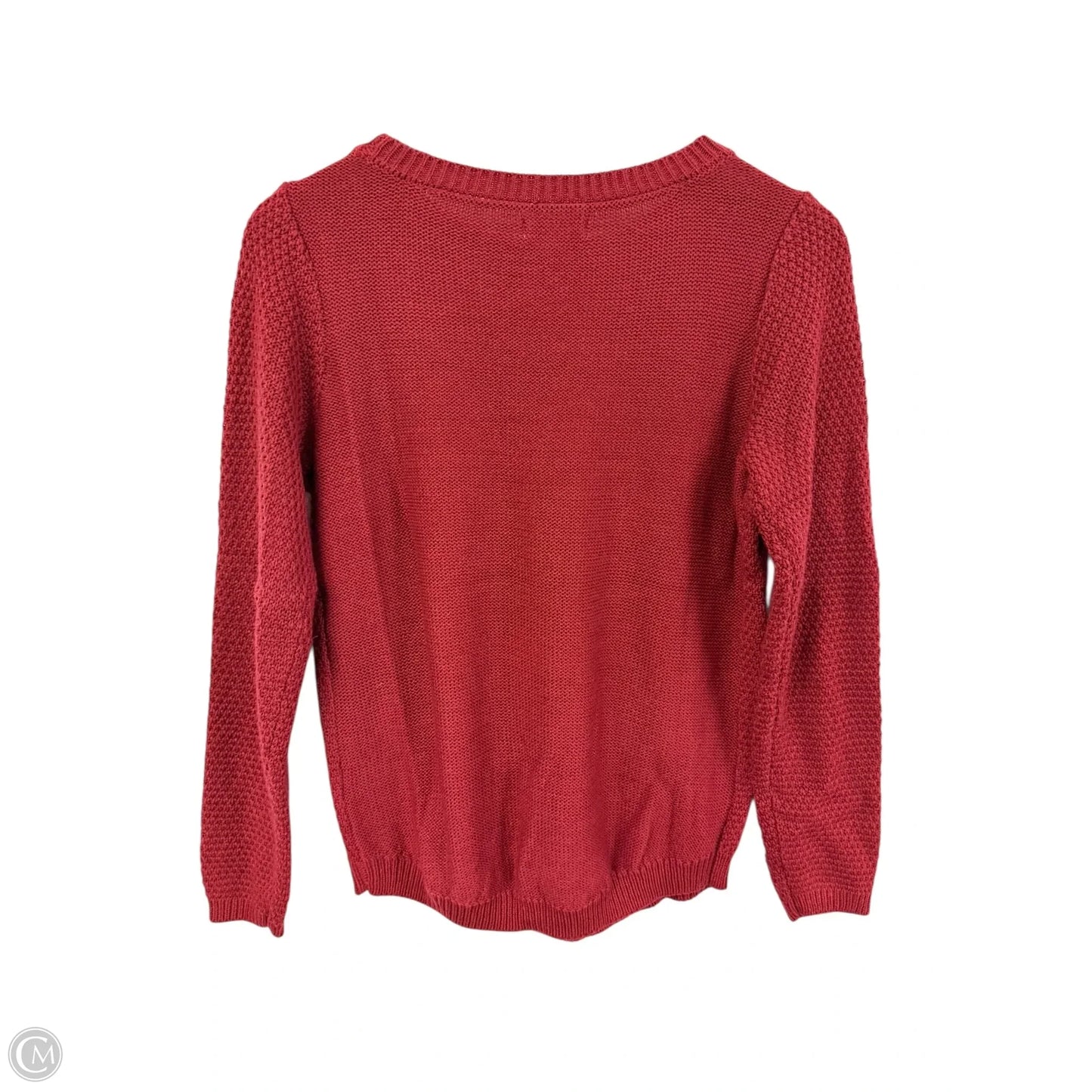 Sweater By Croft And Barrow In Red, Size: S