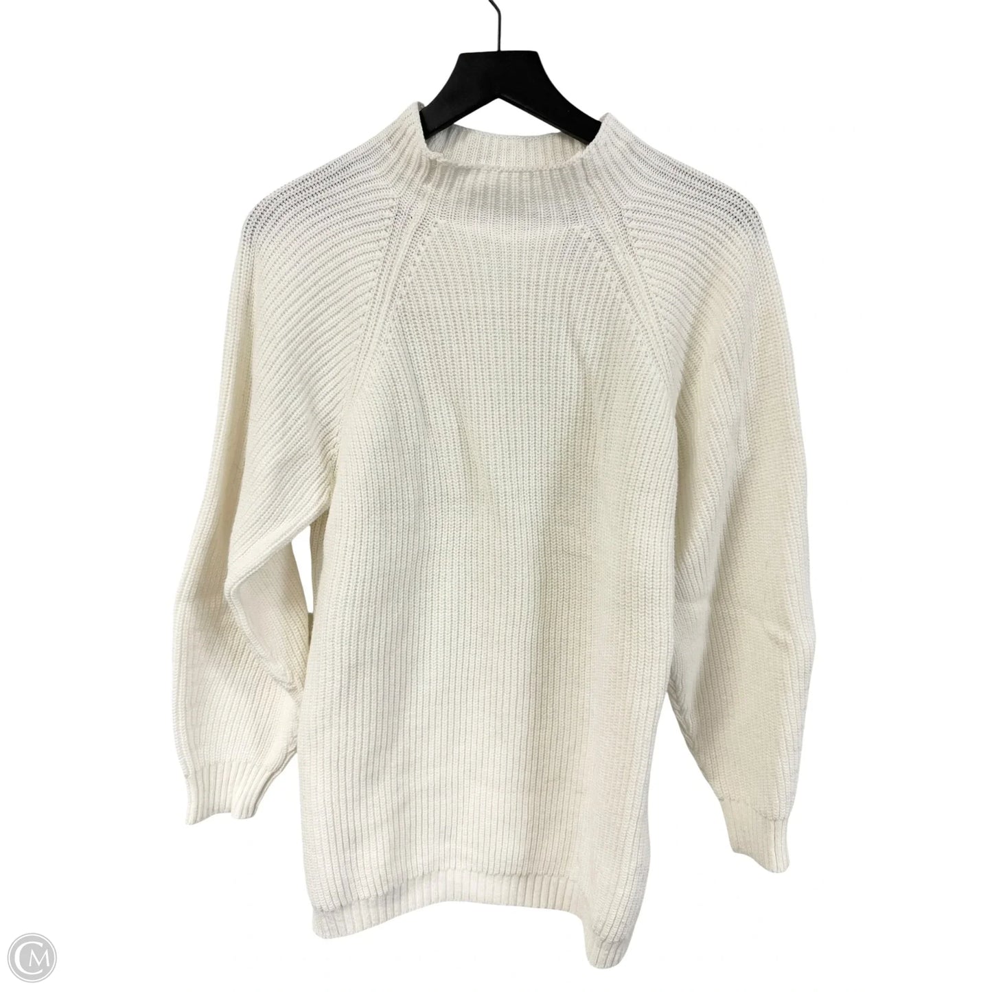 Sweater By Tribal In White, Size: M