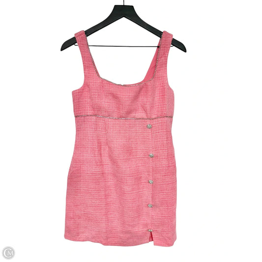 Dress Party Short By Francesca's In Pink, Size: M