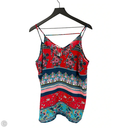 Top Sleeveless By Maurices In Multi-colored, Size: 1x