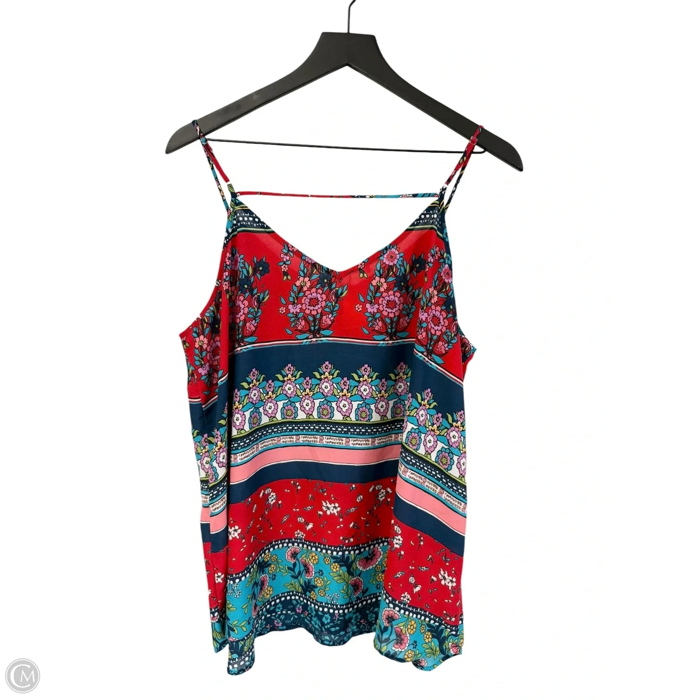 Top Sleeveless By Maurices In Multi-colored, Size: 1x