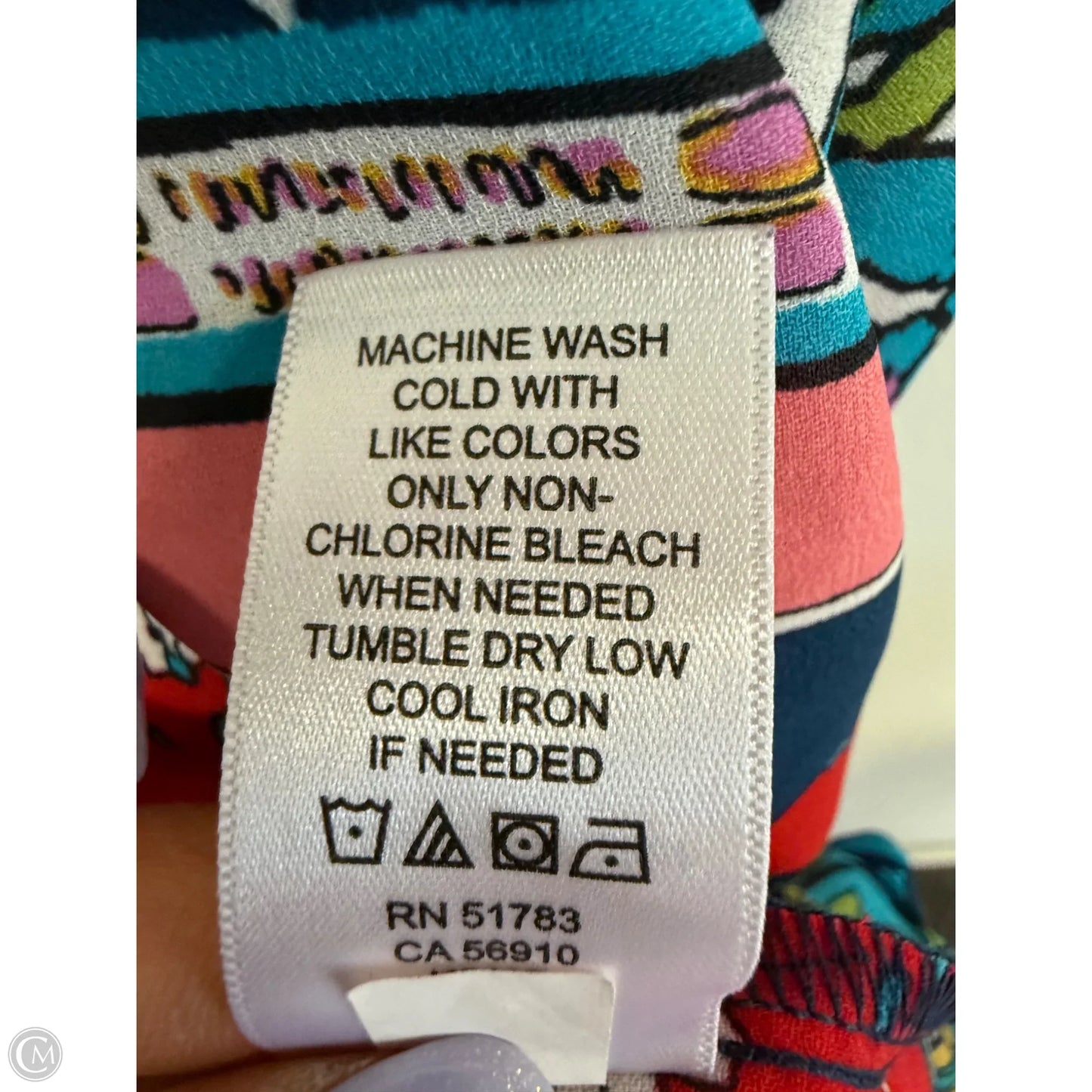 Top Sleeveless By Maurices In Multi-colored, Size: 1x