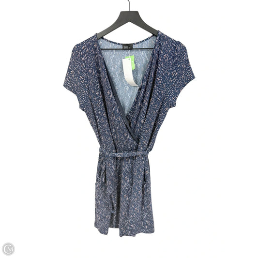 Romper By Muse In Blue & Tan, Size: Lp