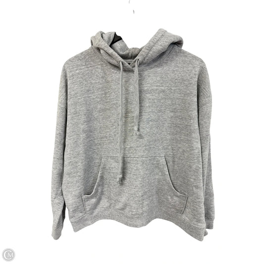 Sweatshirt Hoodie By Reflex In Grey, Size: L