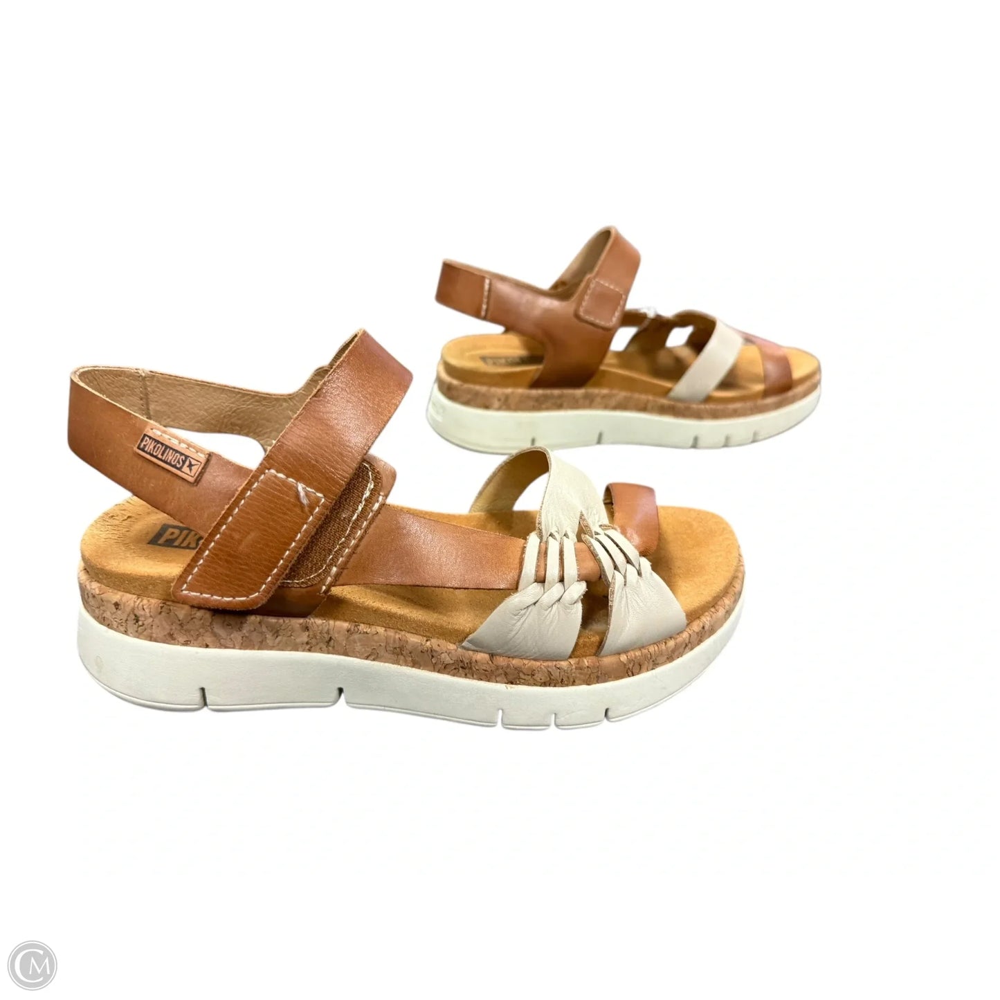 Sandals Flats By Pikolinos In Brown, Size: 6.5