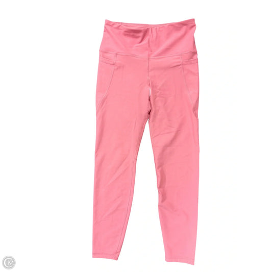 Athletic Leggings By Old Navy In Pink, Size: M