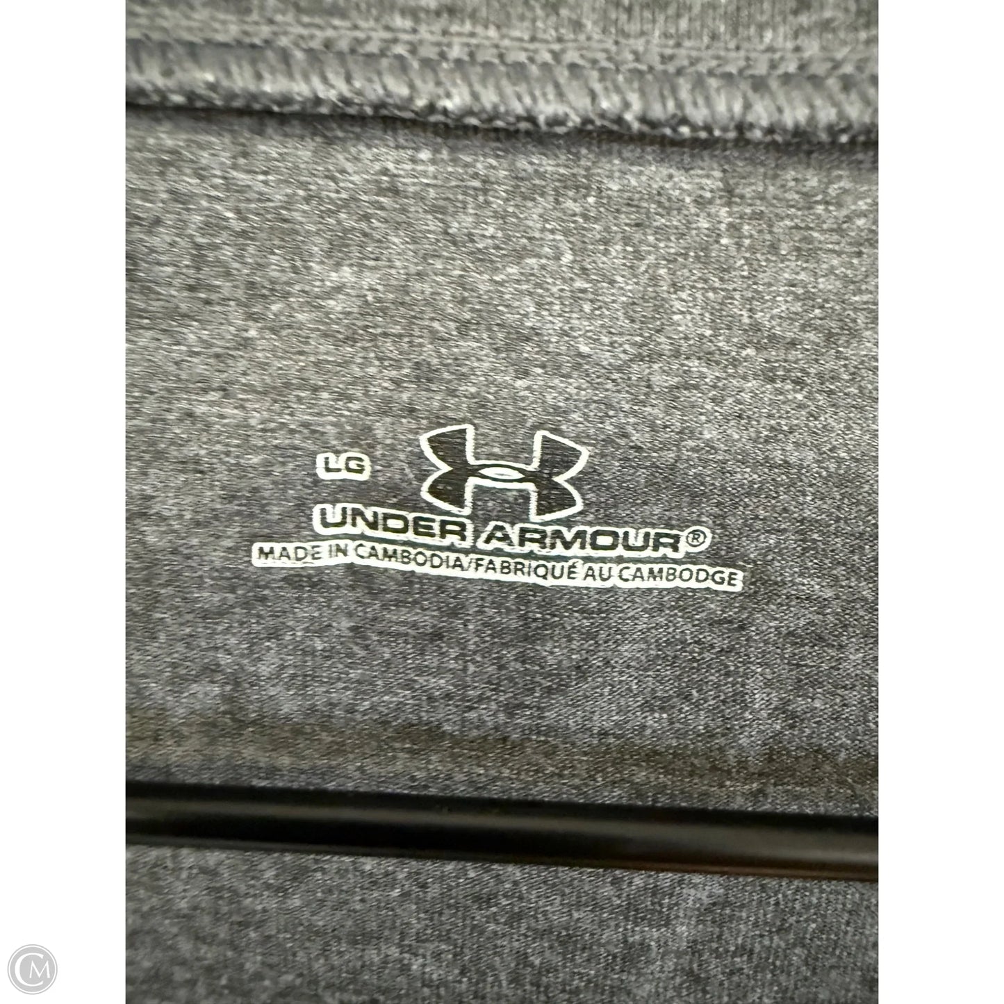 Athletic Tank Top By Under Armour In Grey, Size: L