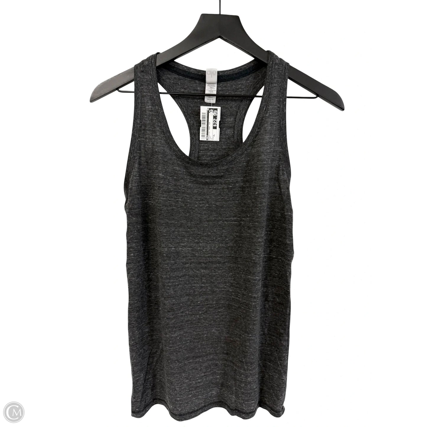 Athletic Tank Top By Alo In Grey, Size: Xl