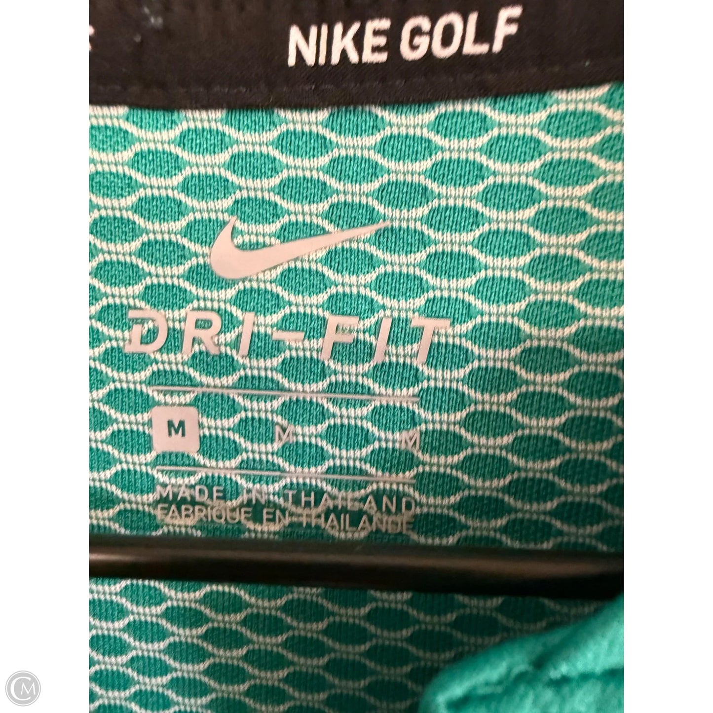 Athletic Tank Top By Nike Apparel In Green, Size: M